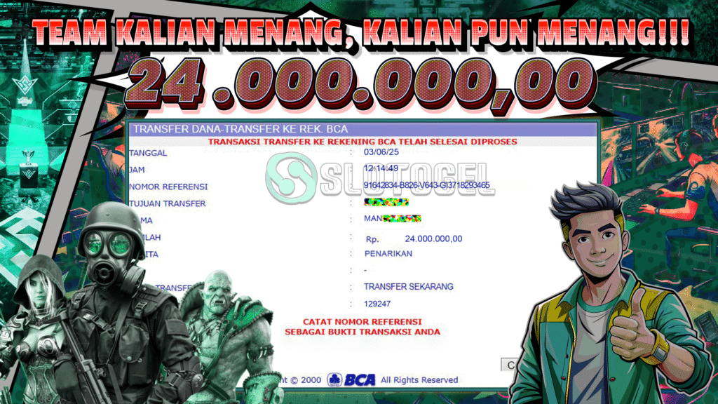bukti jp slotogel